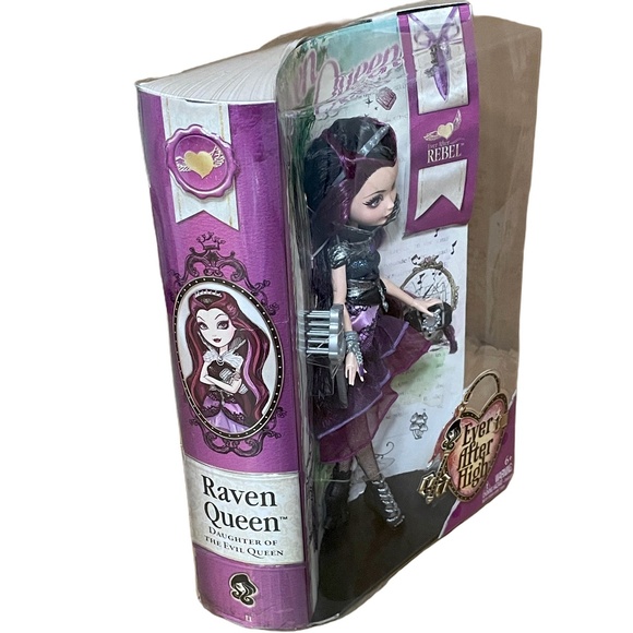 Raven Queen Rebel Doll Ever After High 2013 New Mattel Brand NEW! - Picture 2 of 4